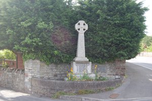 Pensford war memorial © P Curme 2009