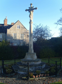 Cassington war memorial cross cCassington Parish Council, 2017