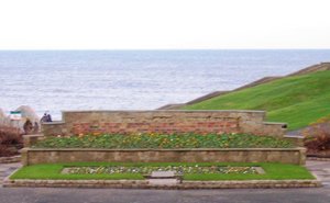 Whitley Bay Miss Doris Ewbank and Civil Defence war memorials © J Pasby, 2009