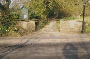 Brattleby war memorial before work © Mr P M Spencer 2003