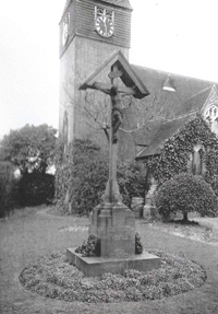 WM9980 St Augustine's Church Calvary historic image 1920 courtesy St Augustines Church 