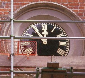 St Marys Church war memorial Clock © J Gould, 2013