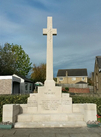 Silkstone war memorial cross cSilkstone Parish Council, 2017