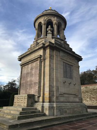 Helensburgh war memorial after work © War Memorials Trust, 2018