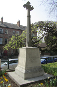 Clifton war memorial cross cClifton Parochial Church Council, 2015 