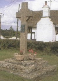 Gladestry and Colva war memorial cross © St Mary's PCC
