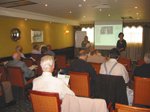 War Memorials Trust Regional Volunteers listening to a presentation &copy; WMT