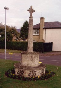 Steeple Morden war memorial before conservation works © Ray Leach, 2009