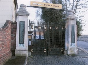 Newport Rugby Gates before work © Friends of Newport Rugby Trust, 2006