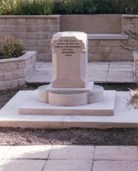 Birchencliffe war memorial after work © Birchencliffe Parish Council, 2002