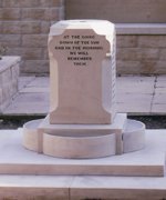 Birchencliffe war memorial after work © Birchencliffe Parish Council, 2002 Birchencliffe war memorial after work © Birchencliffe Parish Council, 2002