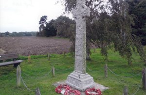 Alresford war memorial cross © Anthony Bradbury, 2010
