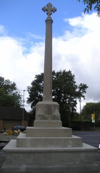 Wroughton war memorial after conservation works © Wroughton Parish Council, 2010