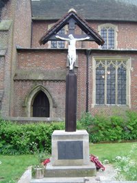 Woodford Green memorial after © A Clark 2010