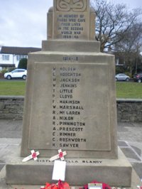 WM6364 Ainsdale war memorial cross © Ainsdale Civic Society, 2012