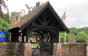 Wetheral memorial lychgate after conservation and repair works © Wetheral Parish Council, 2010