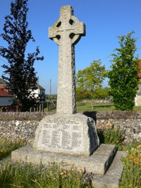 Chartham war memorial cross © Christopher Morley, 2010