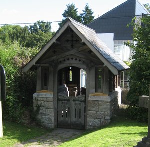 Memorial from the rear with new sole plates visible © St Michael and All Angels Parochial Church Council, 2011