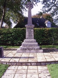 Monks Risborough war memorial after work © Princes Risborough Parish Council 2006