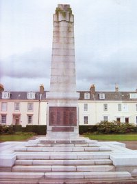 Ayr war memorial before works © South Ayrshire Council, 2008