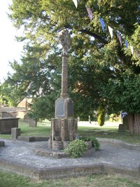 Martock war memorial cross © Mr Alan Francis Graveley, 2010