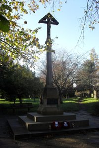 St Oswald's war memorial © Durham County Council, 2011