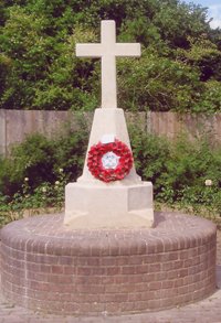 Elsenham war memorial after cleaning © Elsenham Parish Council, 2010