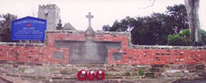 Barford war memorial after work © Barford, Sherborne and Wasperton Joint Parish Council 2004