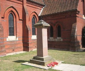 Knowle Hospital war memorial © Alan Cawsey, 2010