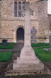 Dullingham war memorial © Dullingham Parish Council, 1999