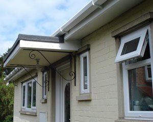 Prestbury war memorial home porch canopy and windows after repair © Prestbury Memorial Trust, 2009