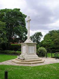 Sunbury war memorial cross © Spelthorne BC, 2008