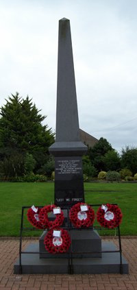 Castledawson war memorial © RBL Castledawson Branch, 2011