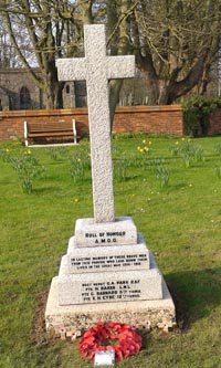 Burton Fleming war memorial © Burton Fleming Parish Council 2015