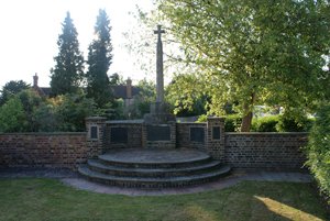 Kemsing war memorial cross © J. E. Day, 2010