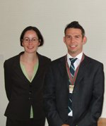 Andy Dobson with Trustee Jane Furlong &copy; WMT, 2009