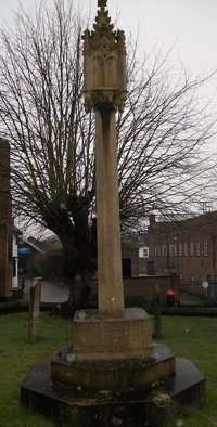 The memorial prior to works © Bishop's Stortford Town Council, 2011