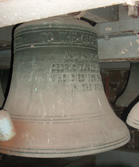 St Nicholas Church WWI Bells, Hornsea before works (c) WMT, 2016
