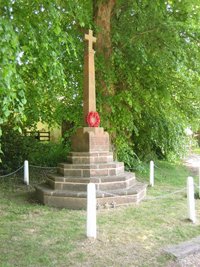 Newton Valence war memorial cross © Alan Cawsey, 2010