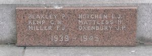 Walsoken war memorial © S Williams 2009