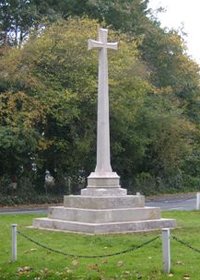 Waltham St Lawrence war memorial after work © Waltham St Lawrence Parish Council, 2008