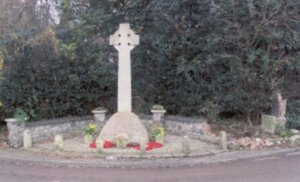Weeley war memorial before work © Weeley Parish Council, 2005