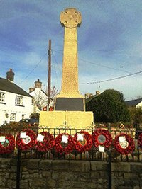 Llantwit Major war memorial after grant works ©Llantwit Major Town Council 2014