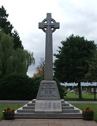 Atherstone war memorial after grant works © Atherstone Town Council, 2012