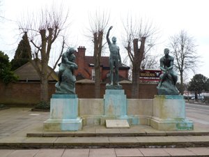 Watford Peace memorial before works © War Memorials Trust, 2013