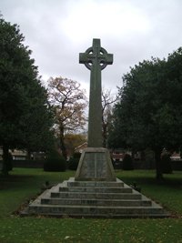 Atherstone war memorial before grant works © Atherstone Town Council, 2012