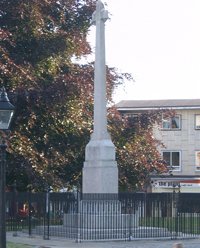 Devon County war memorial cross © Mr Alan Francis Graveley, 2010