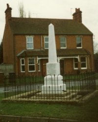 Worlington war memorial © Mr P W Merrick, 1999