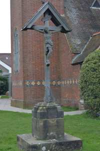 WM9980 St Augustine's Church Calvary before works © St Augustines Church 2016