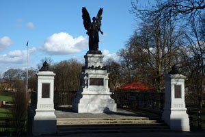 Cupar war memorial after work © Burgh of Cupar CC, 2015